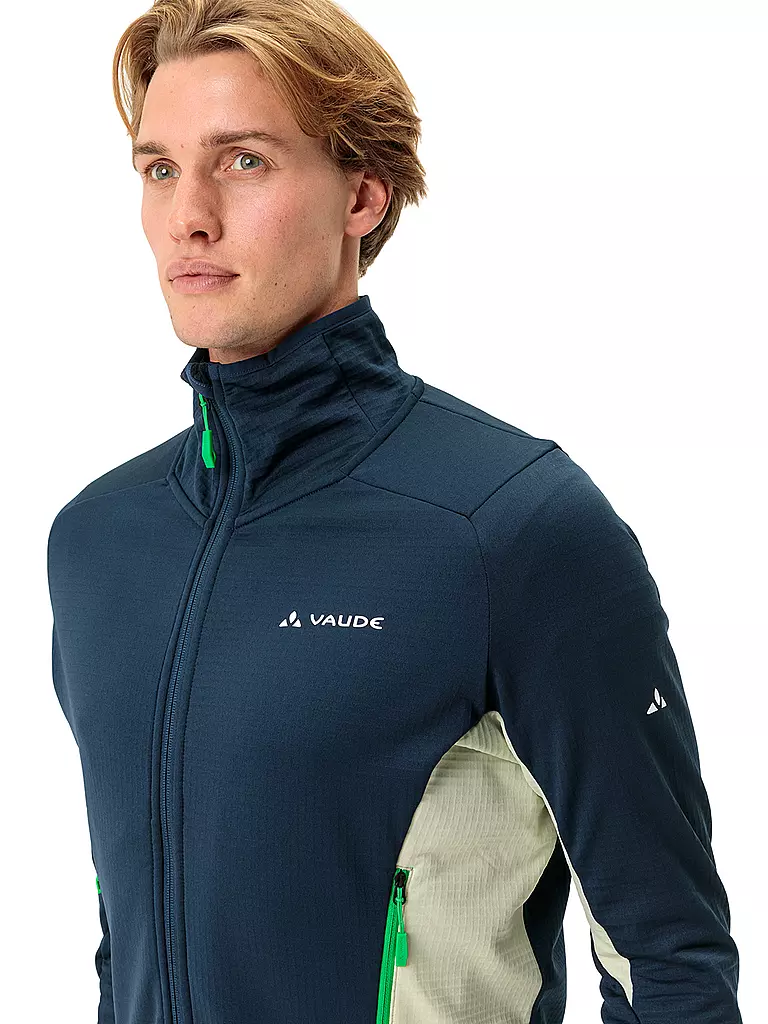 VAUDE | Herren Fleecejacke Monvisio | Azul oscuro