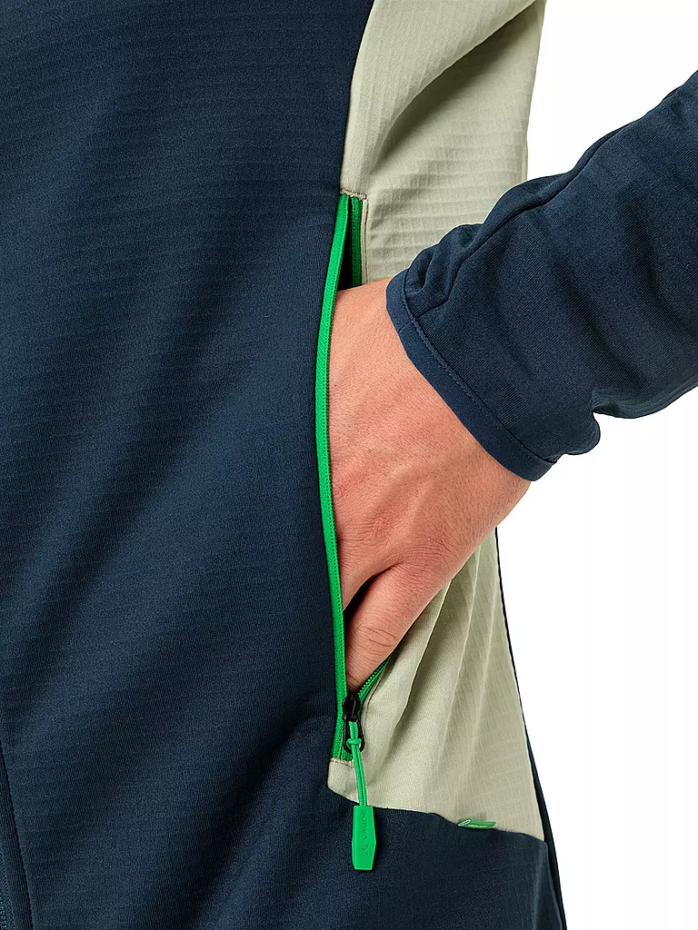 VAUDE | Herren Fleecejacke Monvisio | Azul oscuro