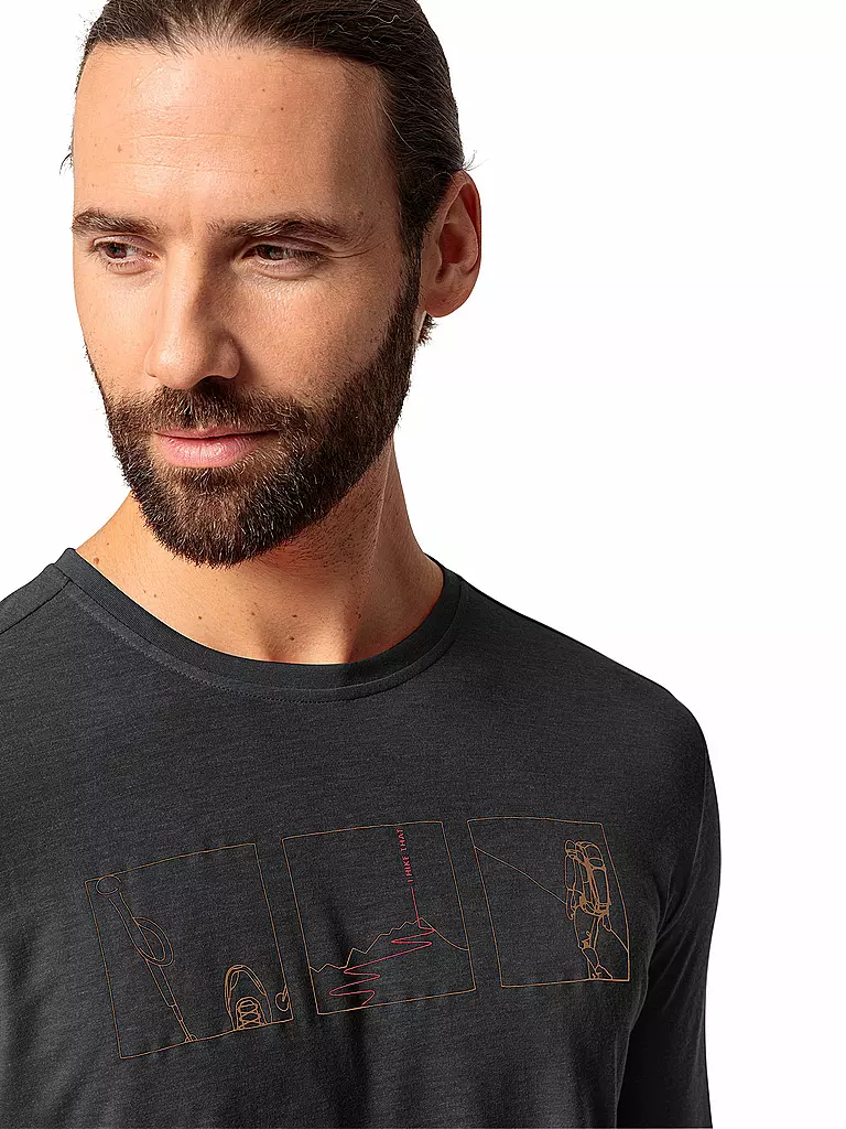 VAUDE | Herren Funktionsshirt Rosemoor II | Negro