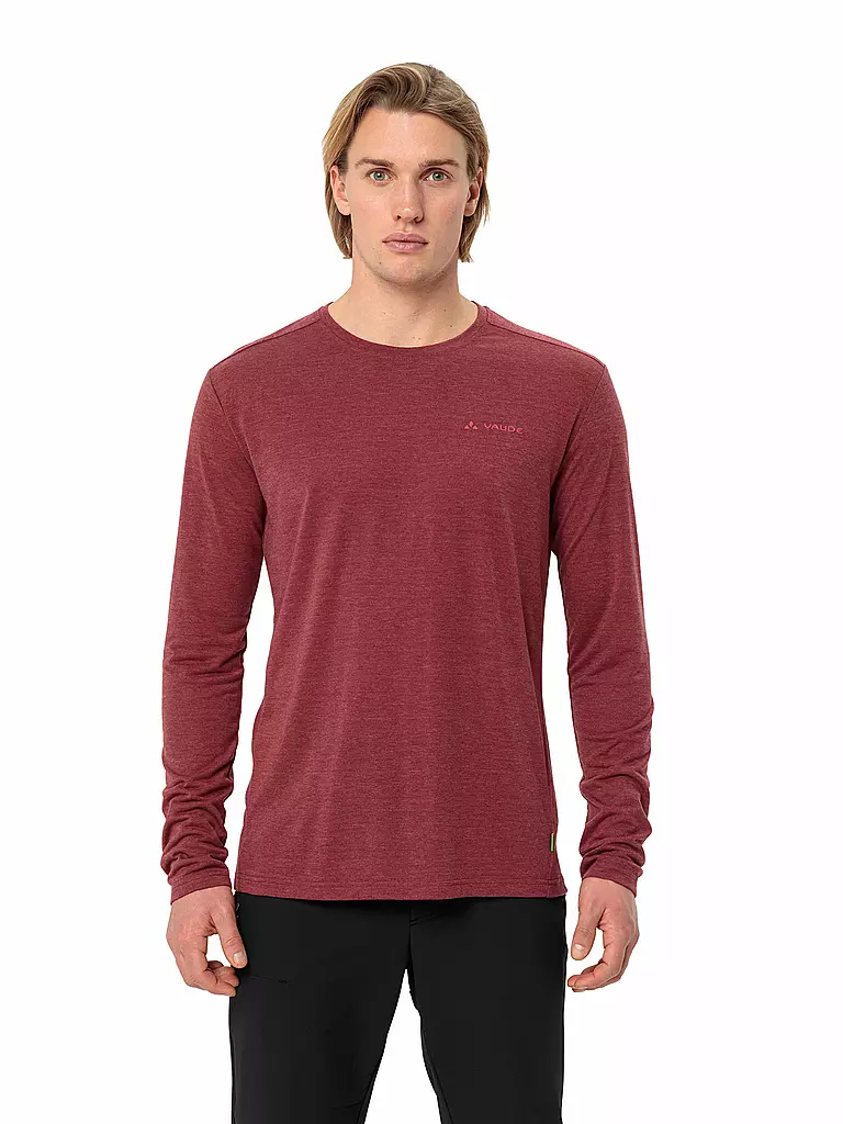VAUDE | Herren Funktionsshirt Rosemoor III | Rojo oscuro