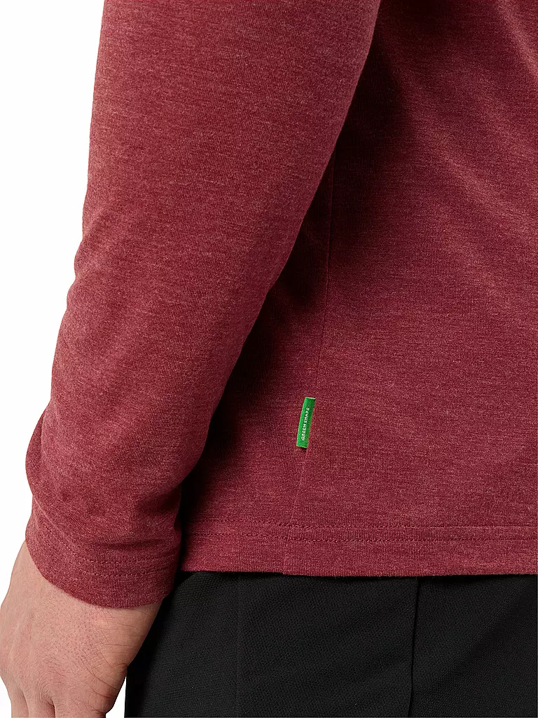 VAUDE | Herren Funktionsshirt Rosemoor III | Rojo oscuro