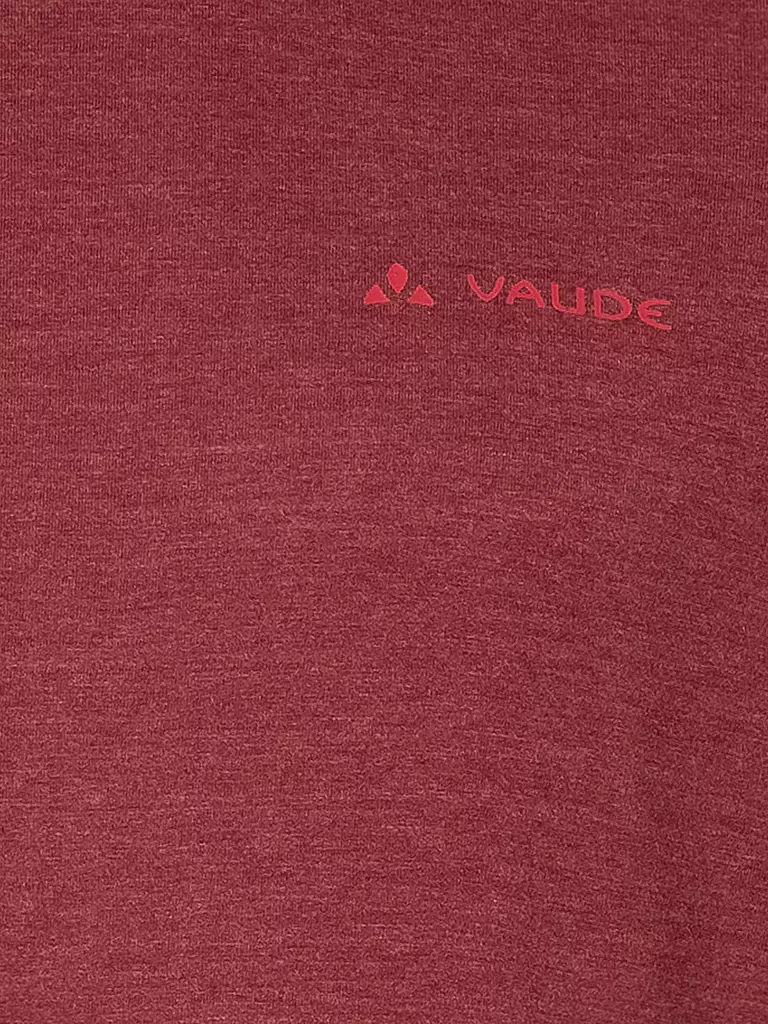 VAUDE | Herren Funktionsshirt Rosemoor III | Rojo oscuro
