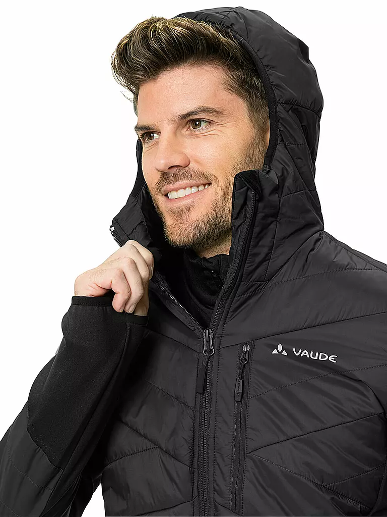 VAUDE | Herren Isojacke Sesvenna Hoodie | Negro