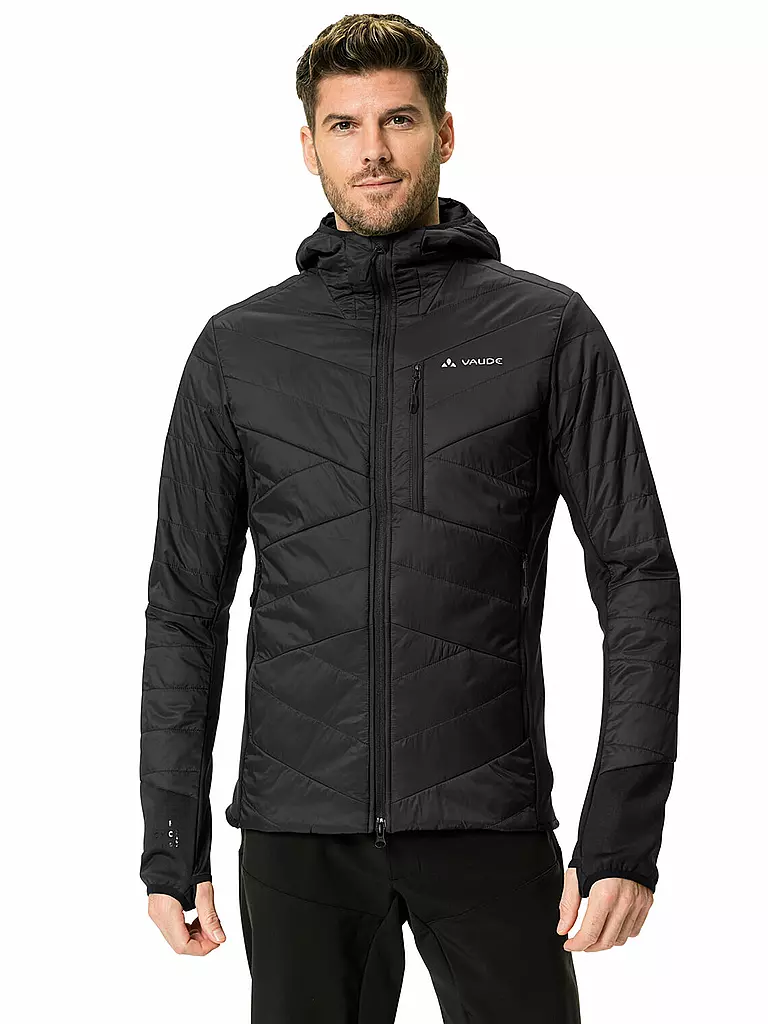 VAUDE | Herren Isojacke Sesvenna Hoodie | Negro