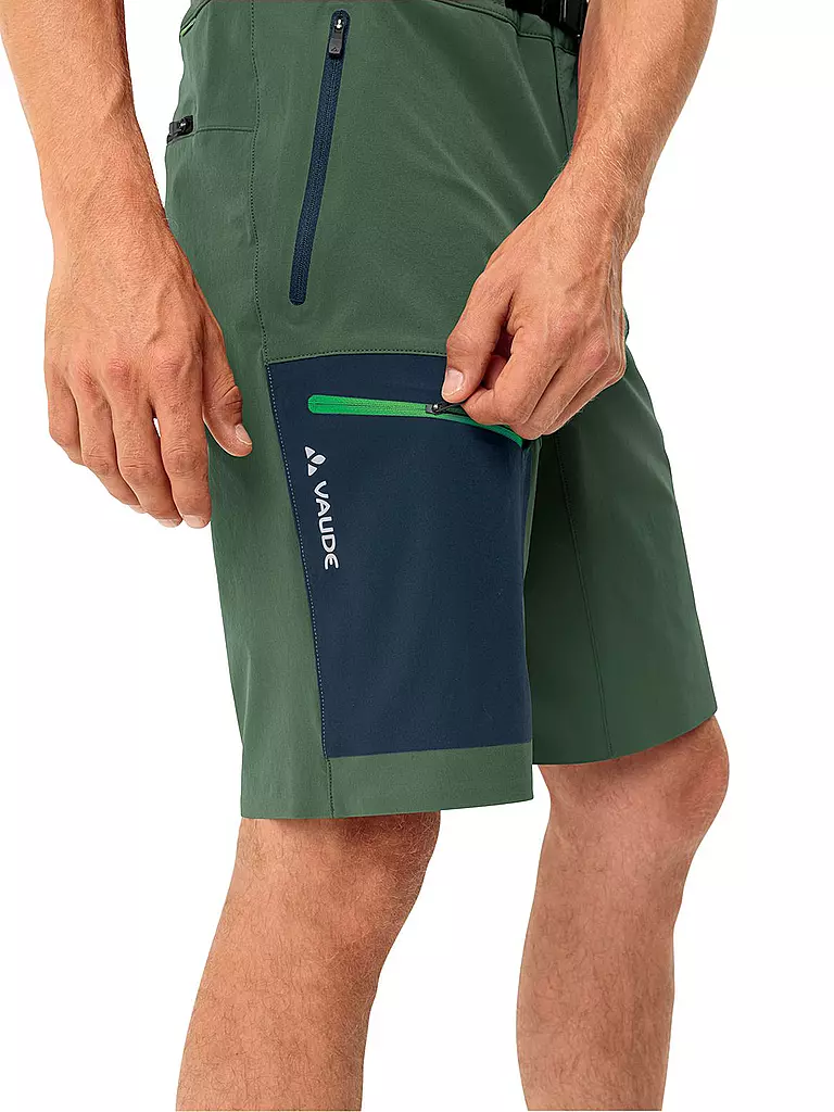 VAUDE | Herren Short Badile | Verde oscuro