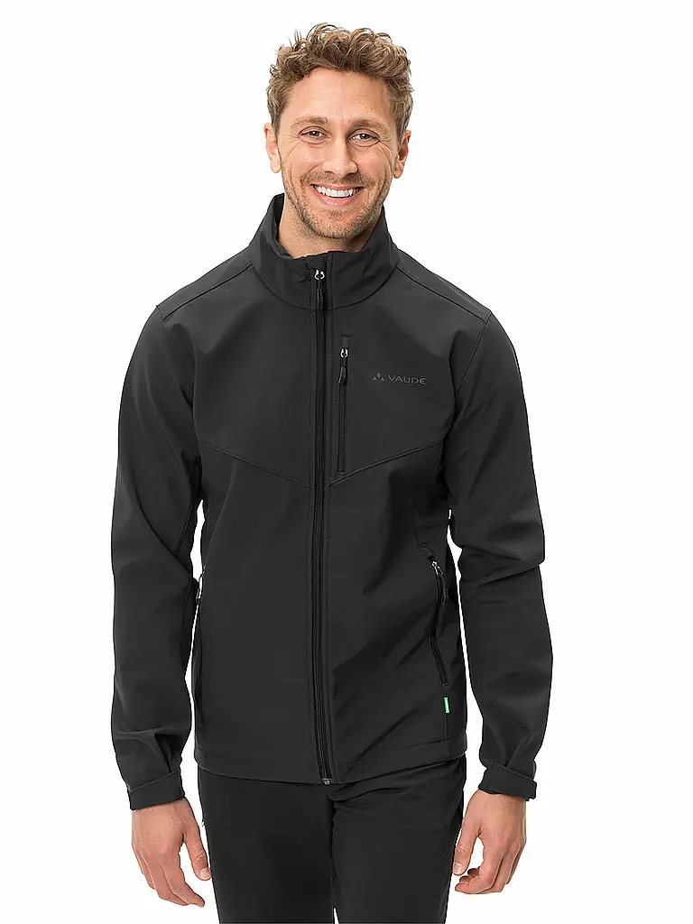 VAUDE | Herren Softshelljacke Cyclone | Negro