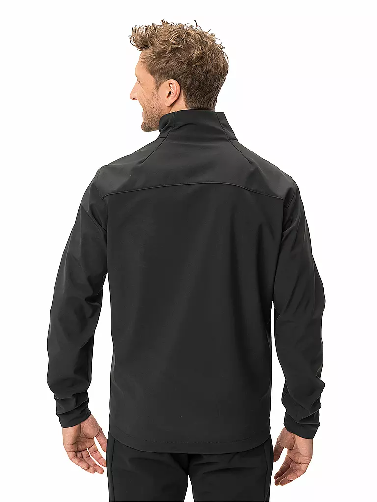 VAUDE | Herren Softshelljacke Cyclone | Negro