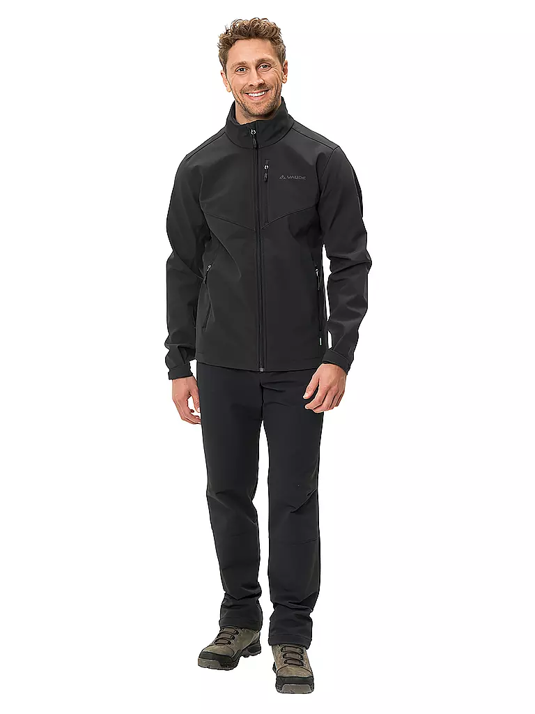 VAUDE | Herren Softshelljacke Cyclone | Negro