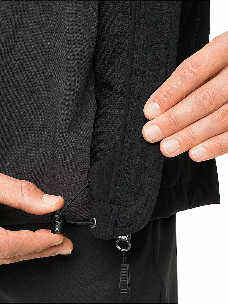 VAUDE | Herren Softshelljacke Cyclone | Negro