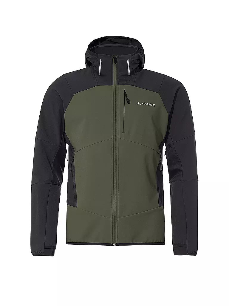 VAUDE | Herren Softshelljacke Larice  Hoodie | Oliva