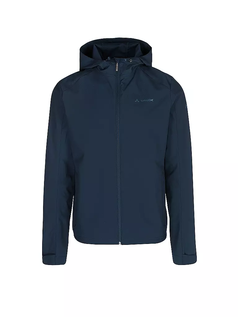 VAUDE | Herren Softshelljacke Stilaro Hoodie | Azul oscuro