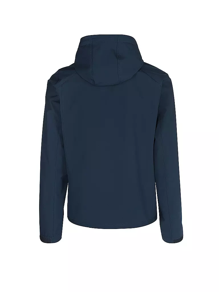 VAUDE | Herren Softshelljacke Stilaro Hoodie | Azul oscuro