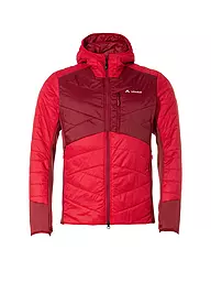 VAUDE | Herren Isojacke Sesvenna Hoodie | Rojo oscuro
