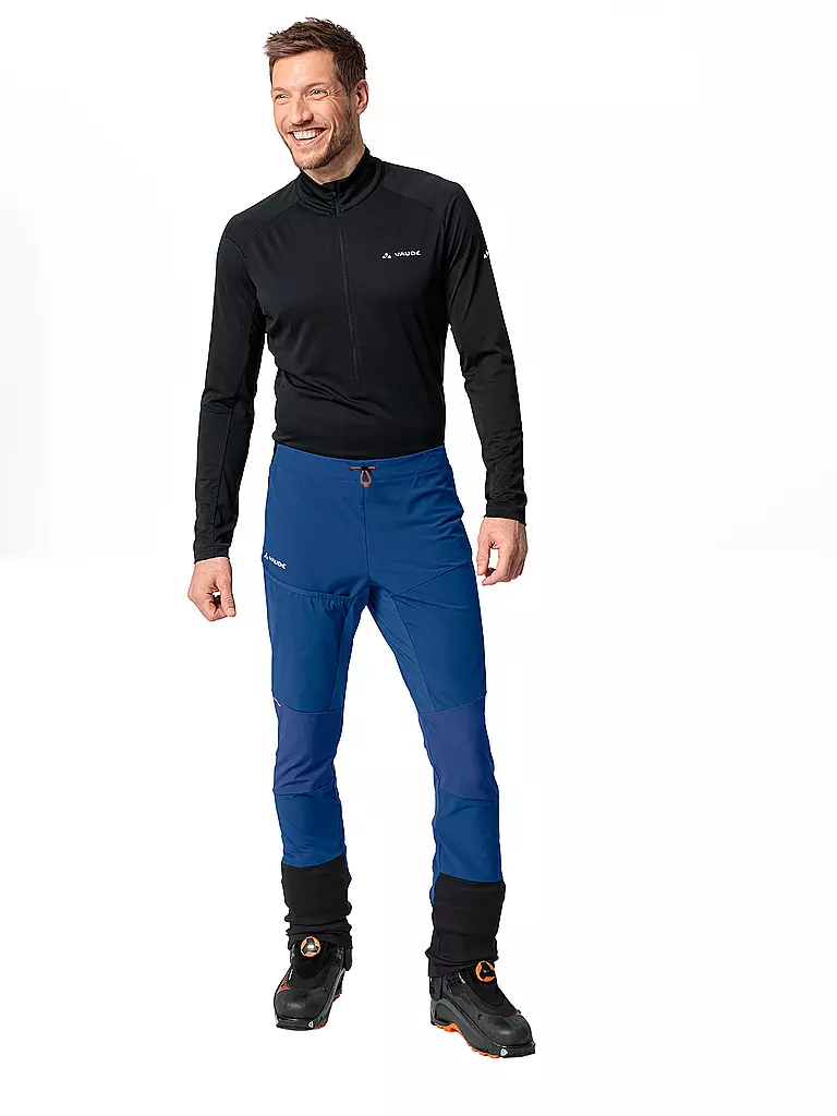 VAUDE | Herren Touren Softshellhose Larice Light | Azul