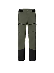 VAUDE | Pantalón de esquí de travesía para hombre Monviso de 3 capas | Oliva