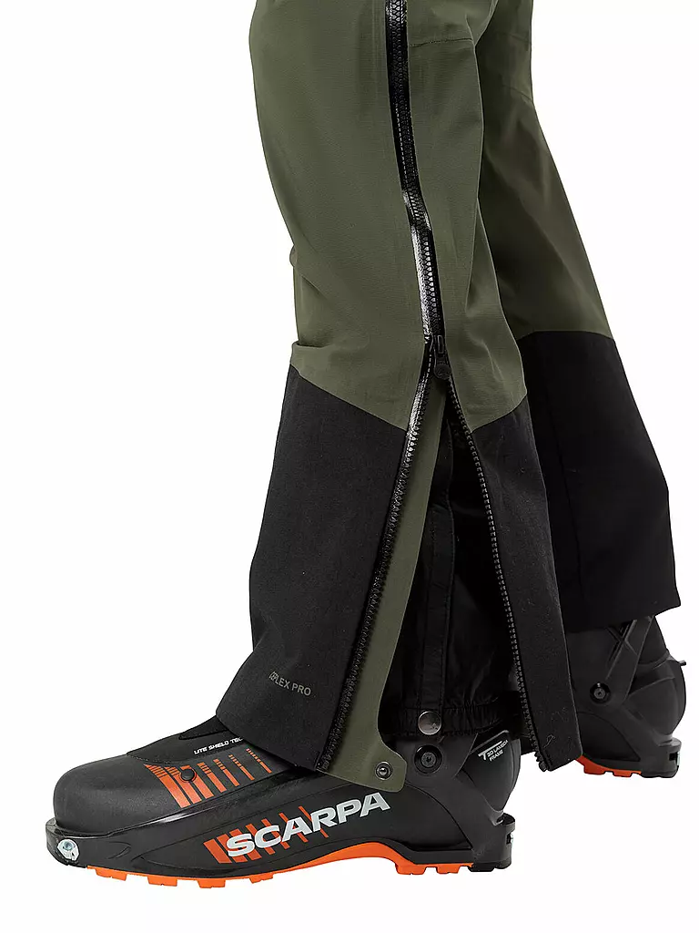 VAUDE | Herren Tourenhose Monviso 3-Lagen | Oliva