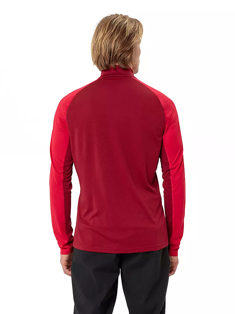 VAUDE | Herren Tourenshirt  Larice Light Shirt II | Rojo oscuro