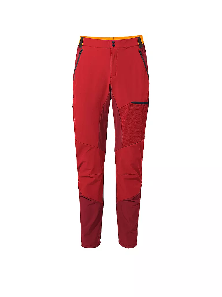 VAUDE | Herren Wanderhose Scopi | Rojo oscuro