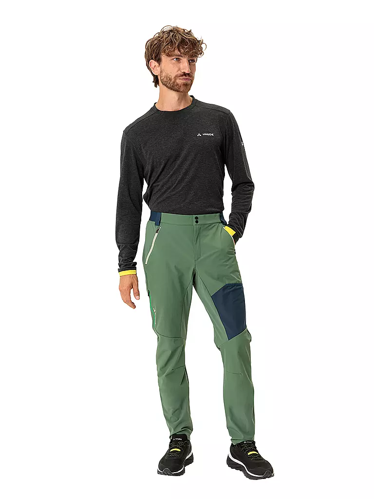 VAUDE | Herren Wanderhose Scopi | Verde oscuro
