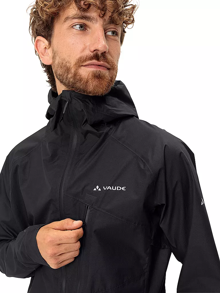 VAUDE | Herren Wanderjacke Scopi 2,5L Hoodie | Negro