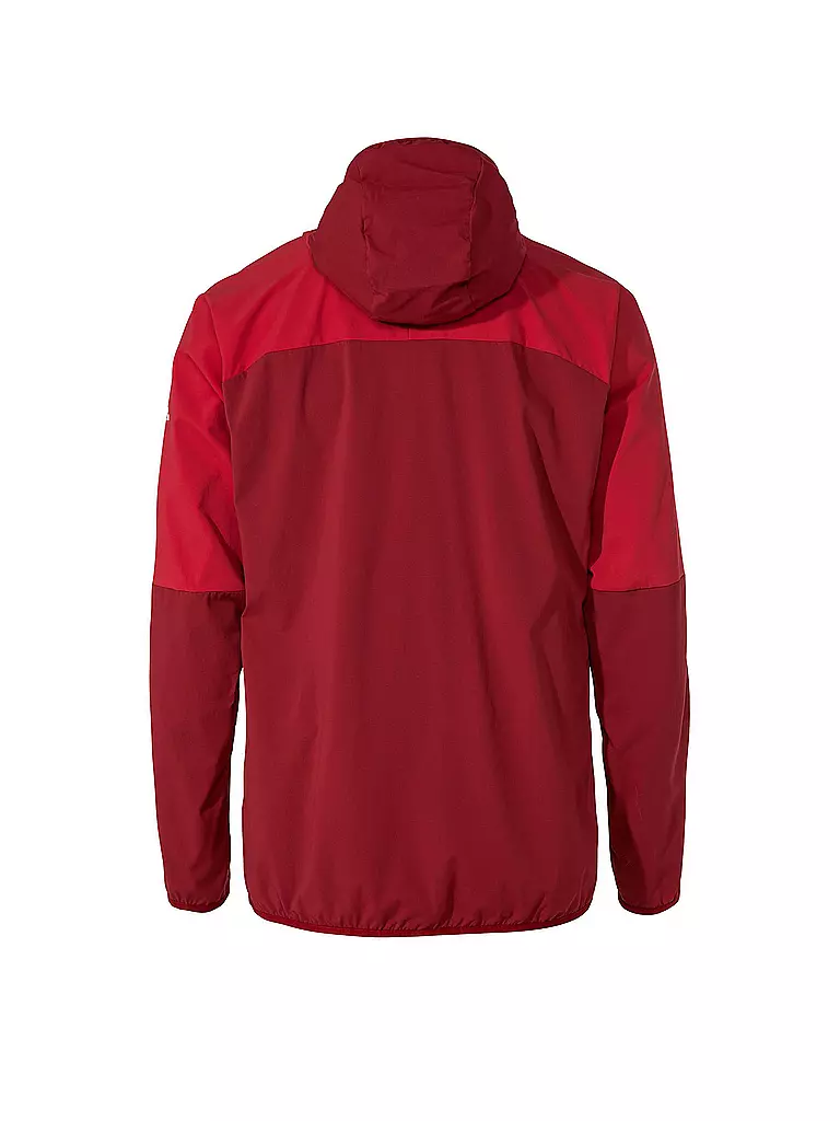 VAUDE | Herren Wanderjacke Tekoa Hoodie | Rojo oscuro