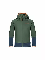VAUDE | Kinder Fleecejacke Capacida Hoodie | Verde oscuro