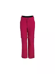 VAUDE | Kinder ZipOff Hose Detective Stretch | Rojo