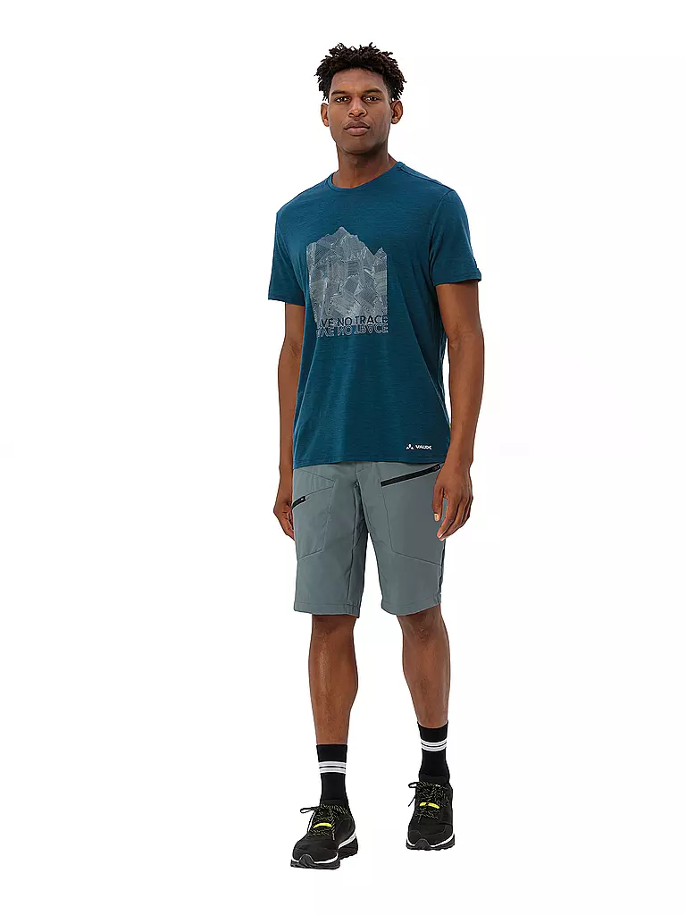 VAUDE | Pantalón corto de senderismo Tekoa III para hombre | Gris