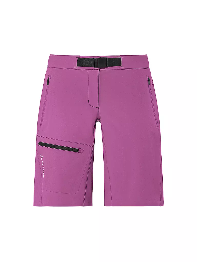 VAUDE | Pantalón corto softshell Badile para mujer | Lila