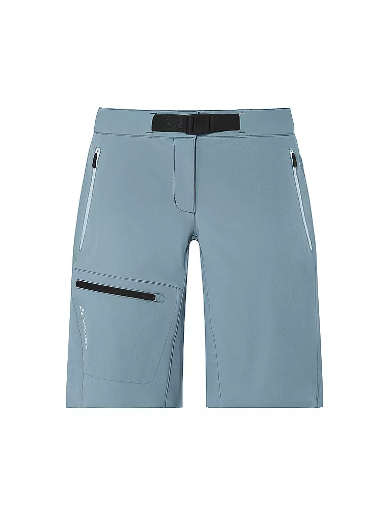 VAUDE | Pantalón corto softshell Badile para mujer | Azul claro