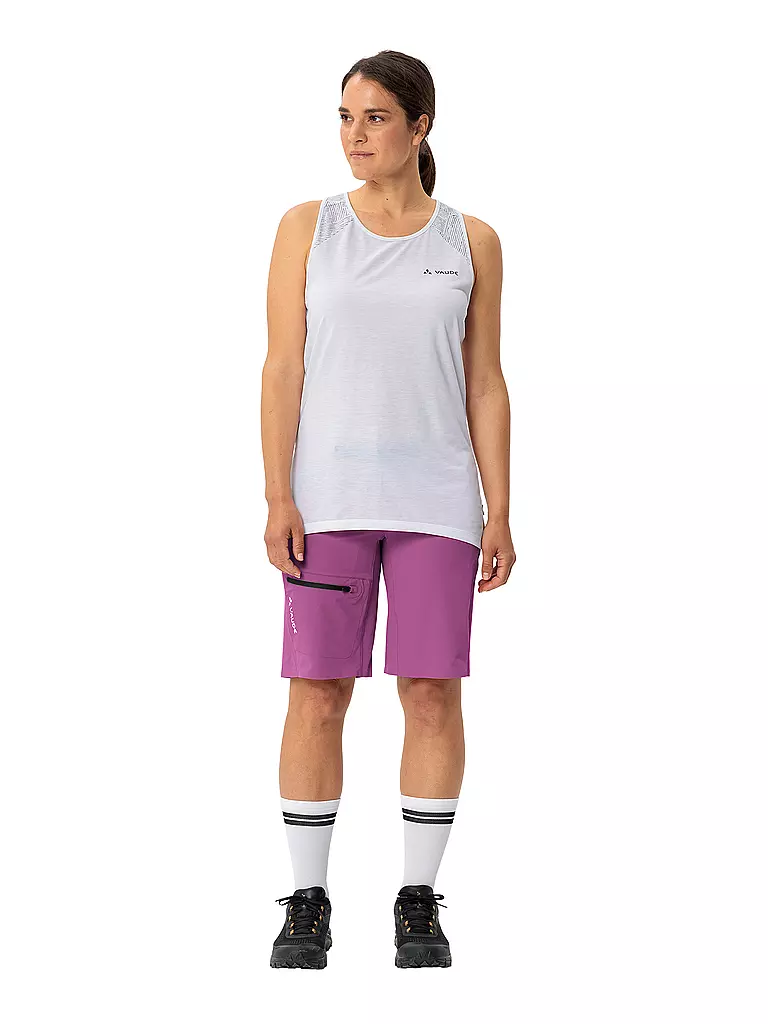 VAUDE | Pantalón corto softshell Badile para mujer | Lila