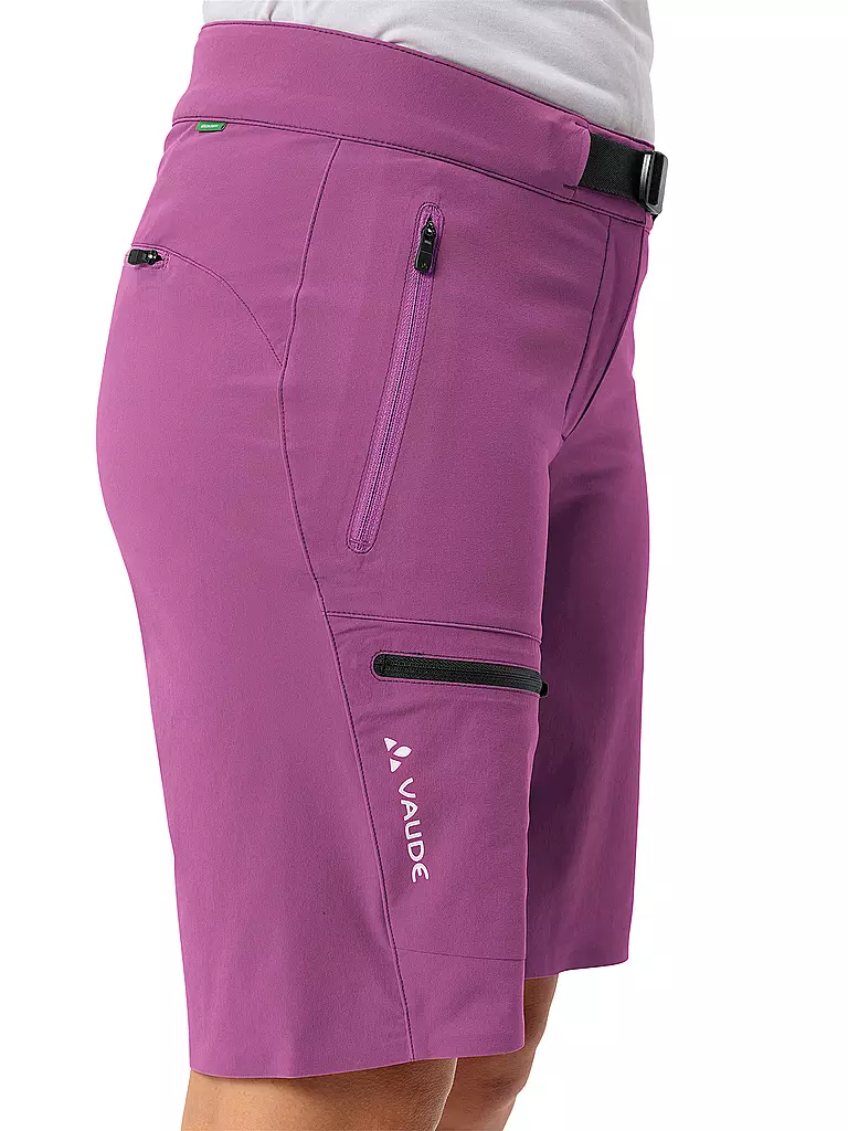 VAUDE | Pantalón corto softshell Badile para mujer | Lila