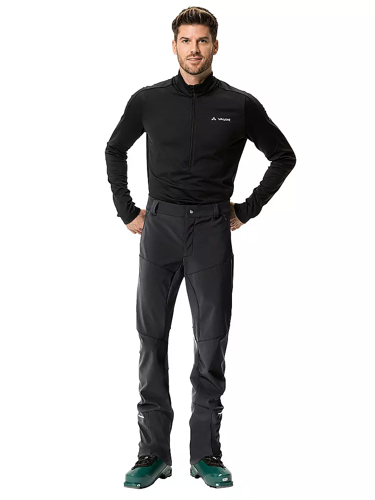 VAUDE | Pantalón de esquí de travesía Larice para hombre | Negro