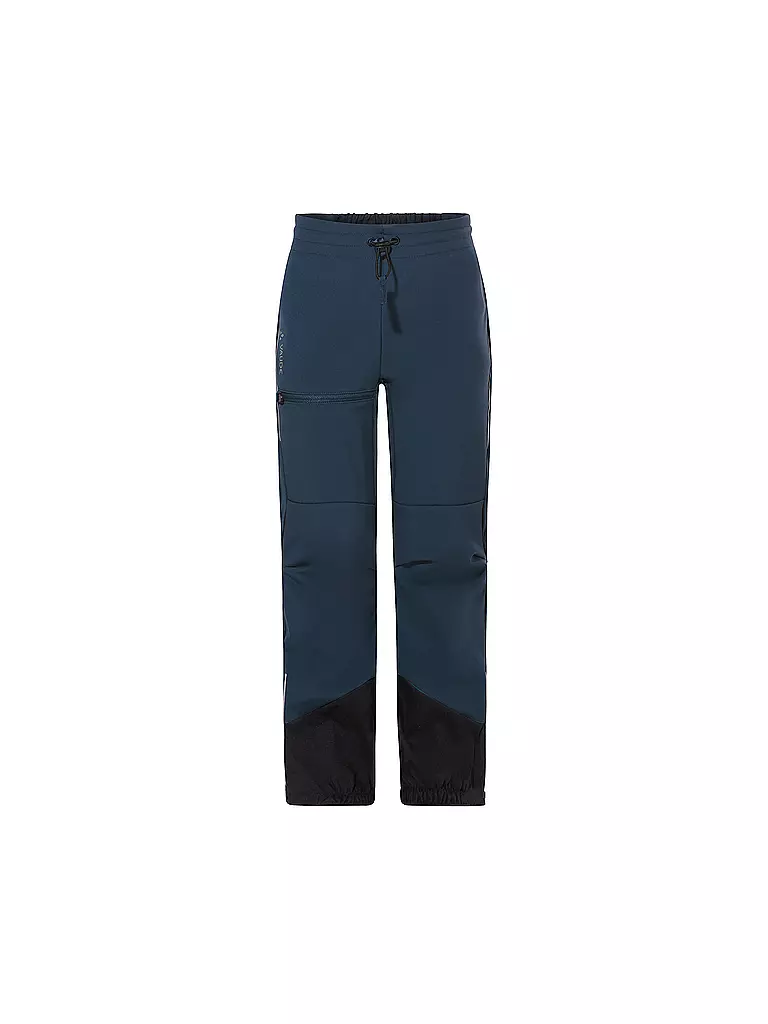 VAUDE | Pantalón de senderismo cálido Capacida II para niños | Azul oscuro