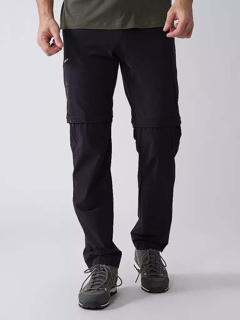 VAUDE | Pantalón de senderismo para hombre Farley Stretch T-Zip III Zip-Off |