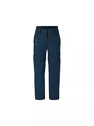 VAUDE | Pantalón de senderismo para niños Slim Fit Zip-Off | Azul oscuro