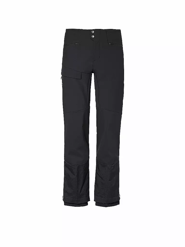 VAUDE | Pantalón de senderismo softshell para hombre Monviso Alpine | Negro