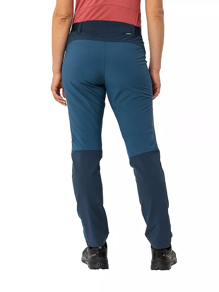 VAUDE | Pantalones de senderismo Elope para mujer | Azul oscuro