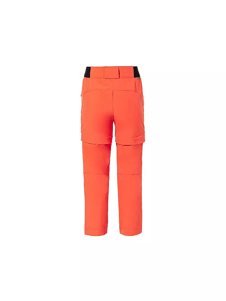 VAUDE | Pantalones de senderismo para niños Slim Fit ZipOff | Naranja