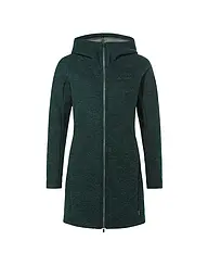 VAUDE | Parka de invierno para mujer Tinshan III Woolmix con capucha | Verde oscuro