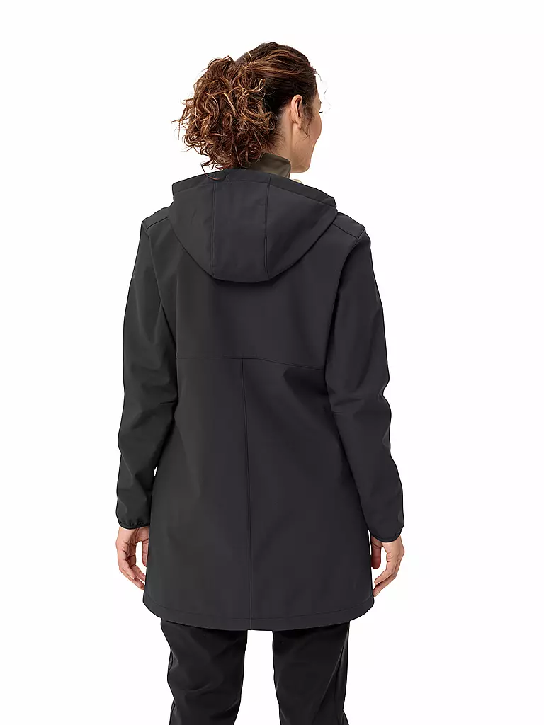 VAUDE | Parka softshell Moena cálido con capucha para mujer |