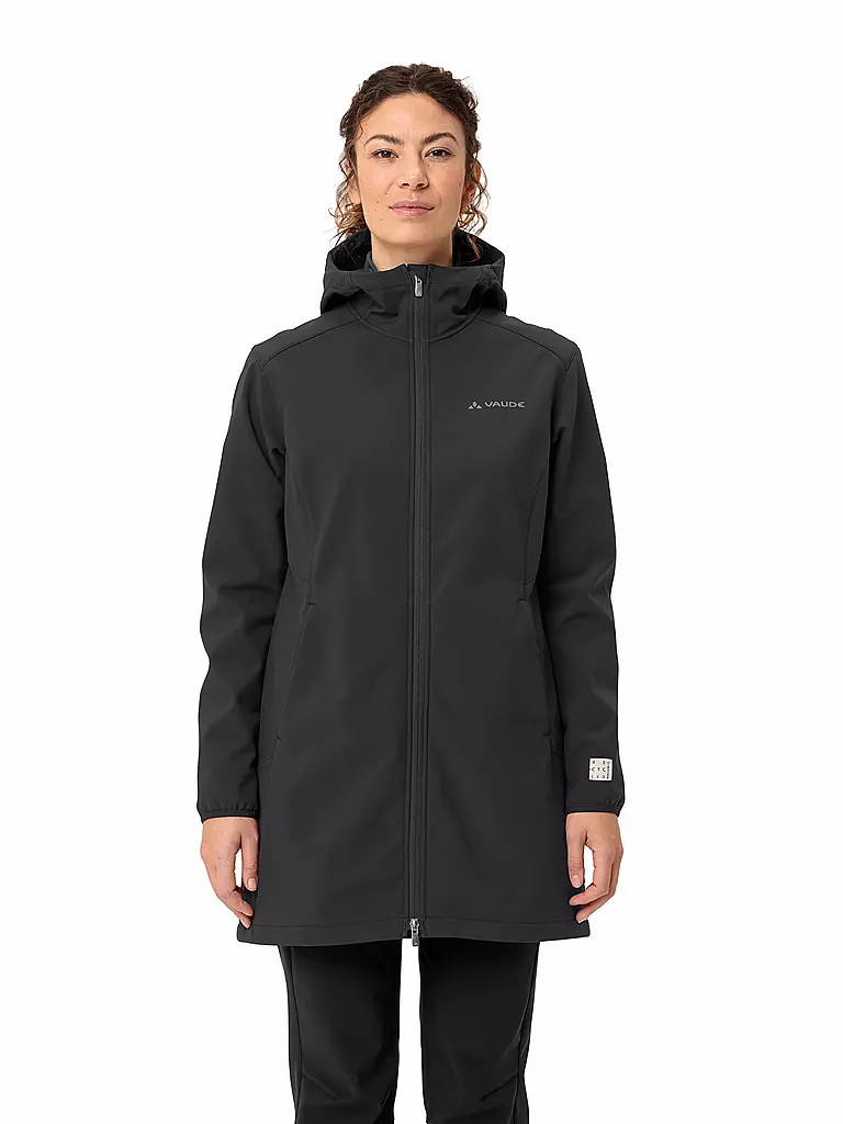 VAUDE | Parka softshell Moena cálido con capucha para mujer |