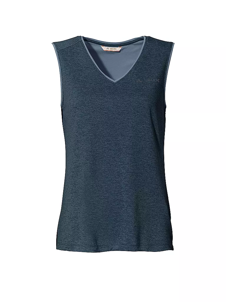 VAUDE | Top funcional Essential para mujer | Azul oscuro