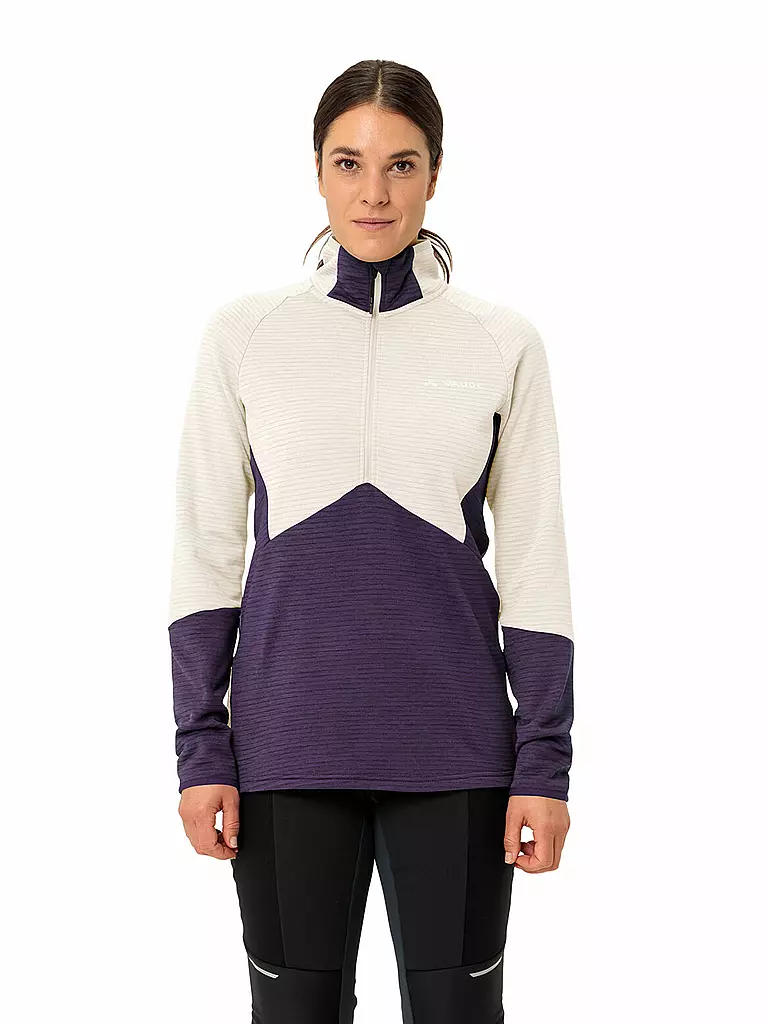 VAUDE | Zipshirt de senderismo Larice Fleece para mujer |