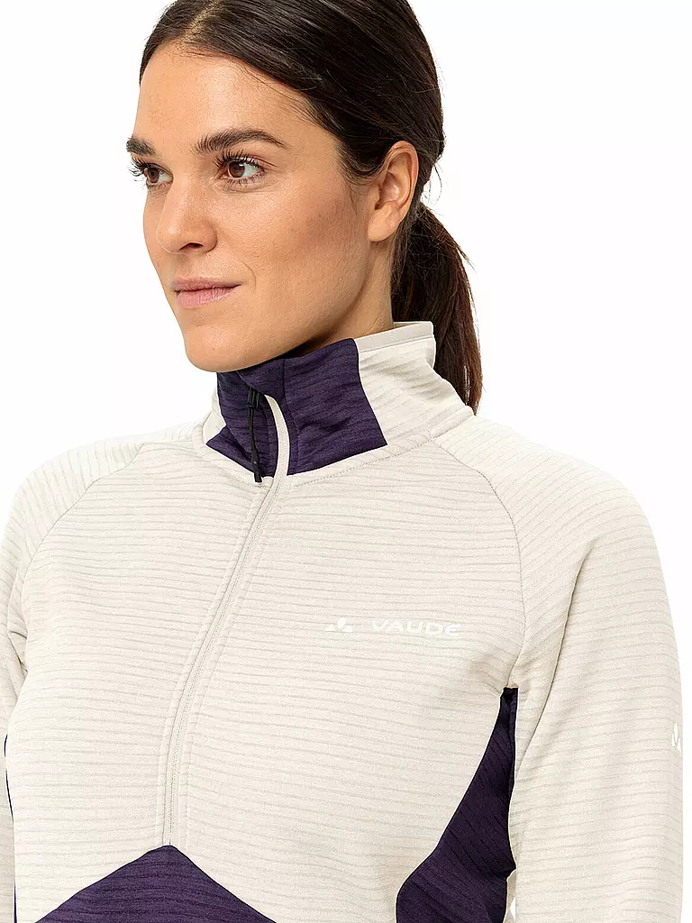 VAUDE | Zipshirt de senderismo Larice Fleece para mujer |