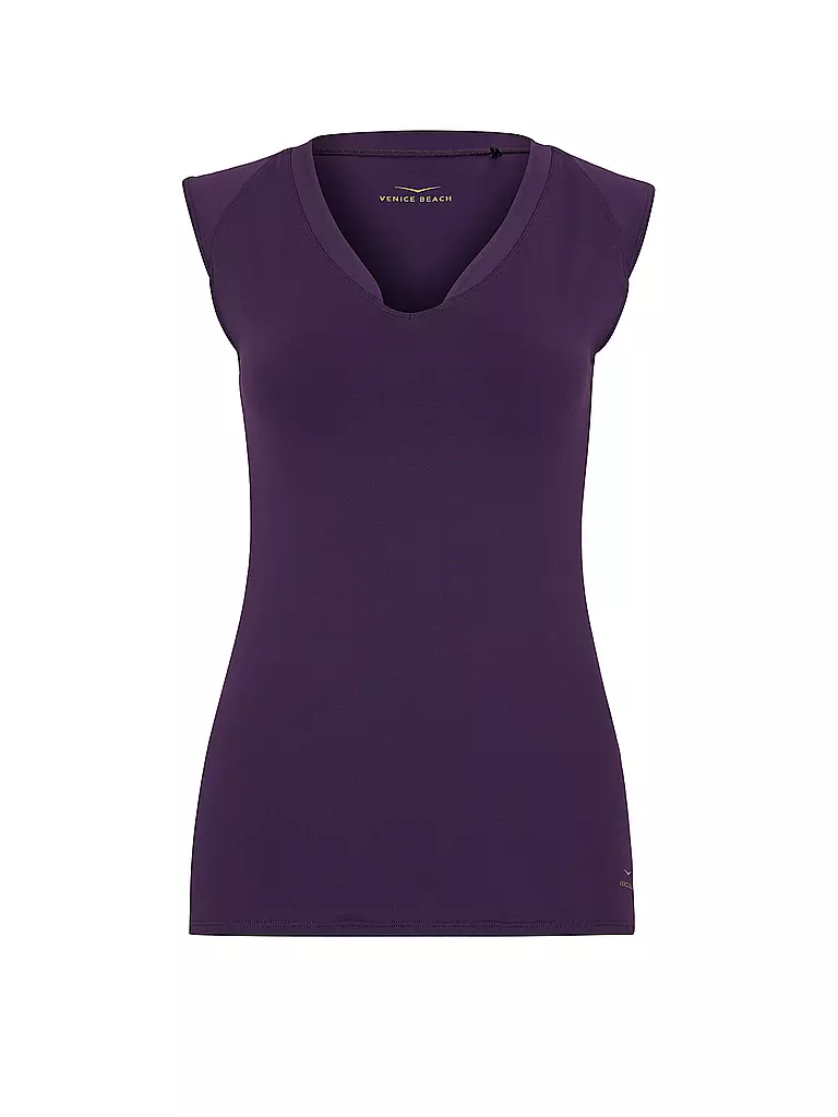 VENICE BEACH | Camiseta de fitness Eleam para mujer | Lila