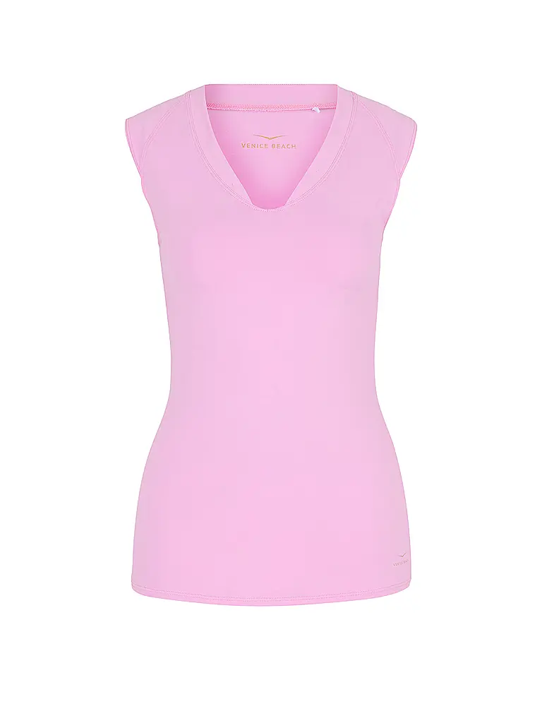 VENICE BEACH | Camiseta de fitness Eleam para mujer | Rosa