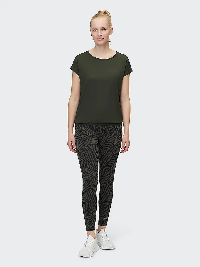 VENICE BEACH | Camiseta de fitness Ryah para mujer | Verde oscuro