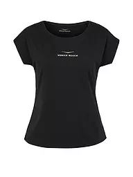 VENICE BEACH | Camiseta de fitness Wonder para mujer | Negro