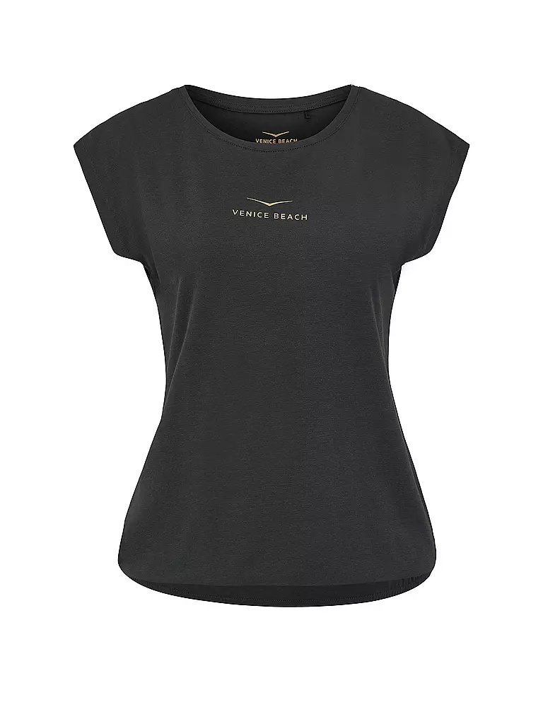 VENICE BEACH | Camiseta de fitness Wonder para mujer | Negro